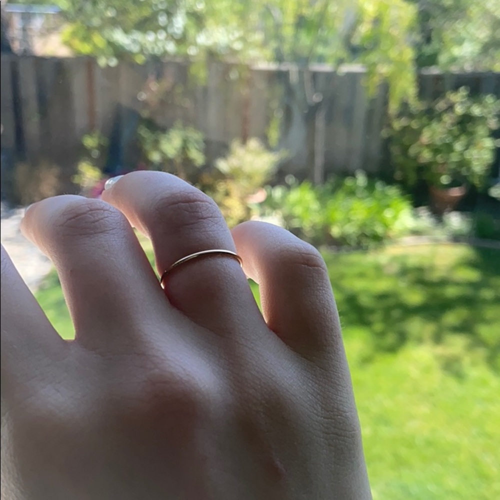 5 gold rings (set)